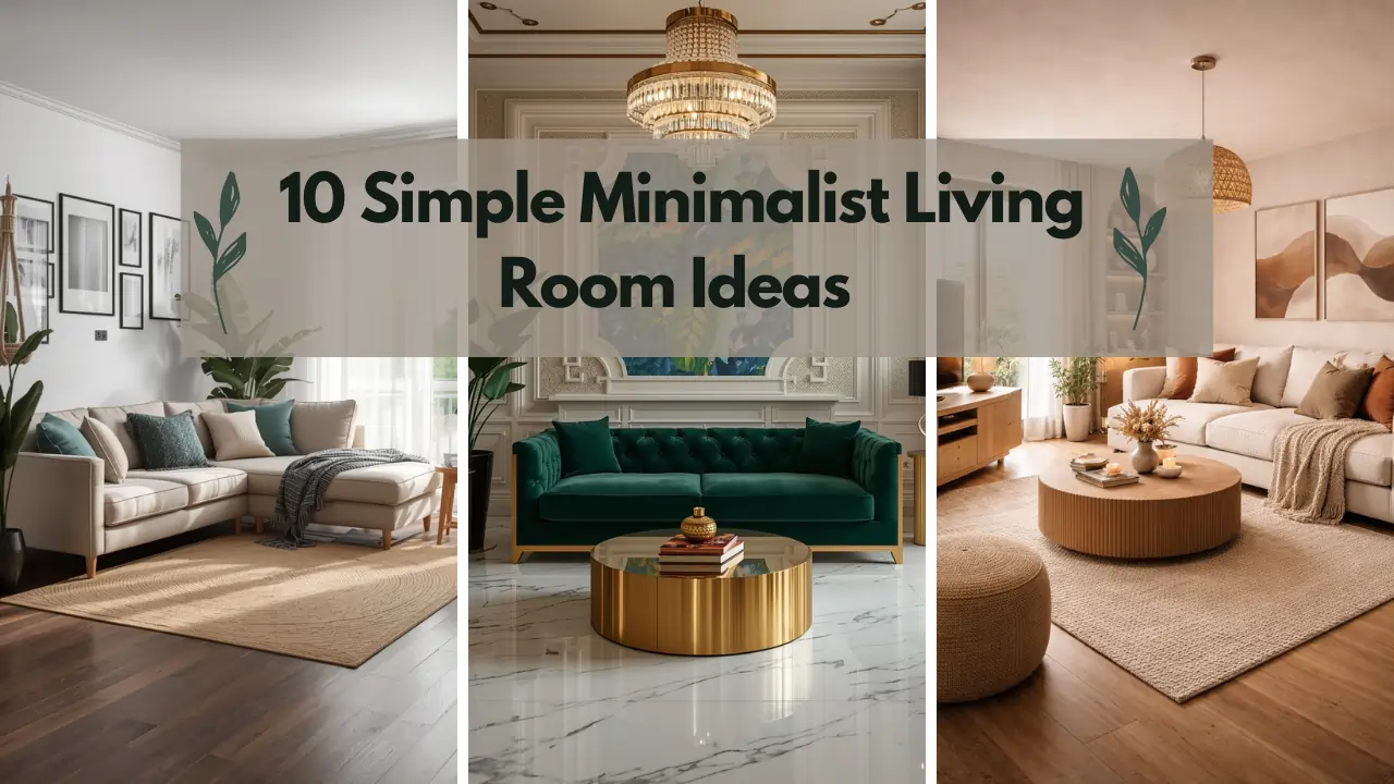 10 Simple Minimalist Living Room Ideas for a Clutter-Free Home featured image