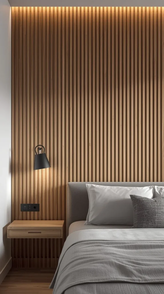 Accent Wall Behind the Bed image