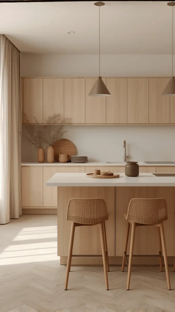 Light Wood & Natural Materials – Scandinavian Vertical Warmth image