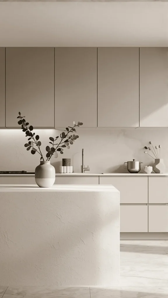 Minimal Decor & Negative Space – Tall Calm Composition image