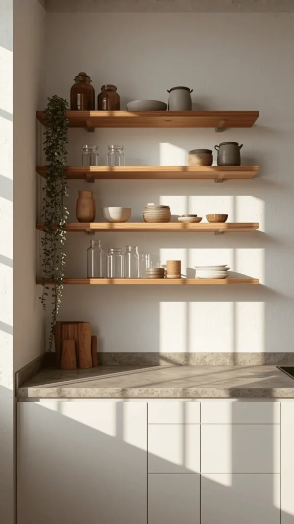 Open Shelving – Styled Vertical Depth image