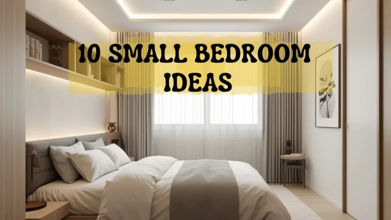 10 small bedroom ideas featured image