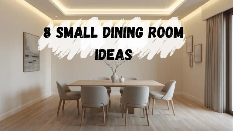 8 Small Dining Room Ideas image