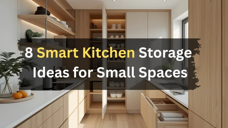 8 Smart Kitchen Storage Ideas That Make Cooking Effortless