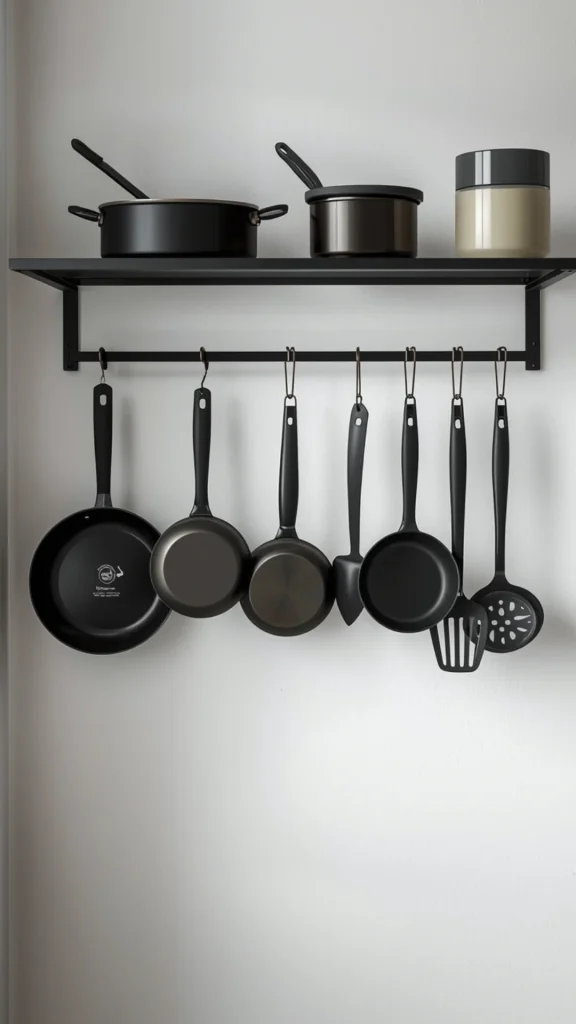Hanging Pots and Utensils