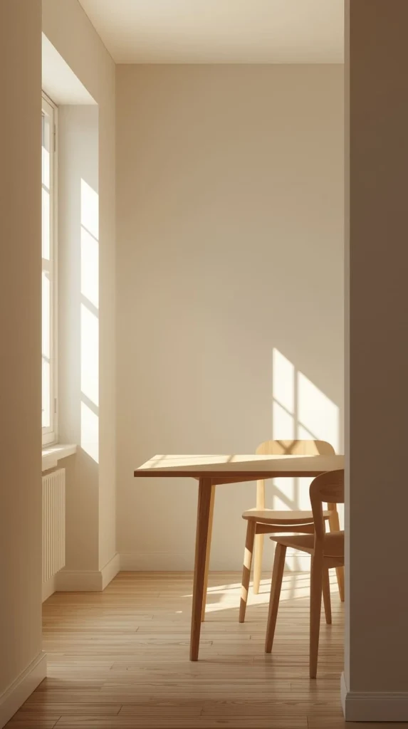 Light and Neutral Color Palette dining room image