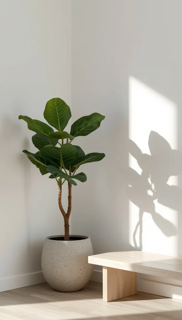Minimal indoor greenery image