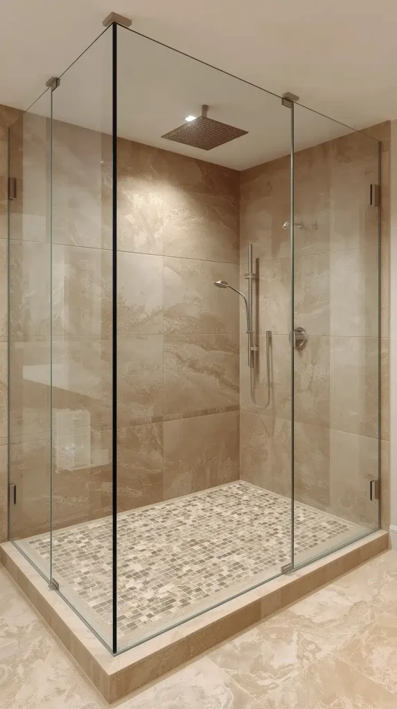 Walk-In Glass Shower image